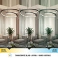 thumbnail image 6 of Artika Salto Integrated LED Pendant Light, 19", Assorted Colors, 6 of 9