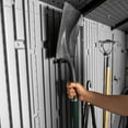 thumbnail image 9 of Lifetime 15' x 8' Dual Entry Outdoor Storage Shed, Gray, 9 of 12