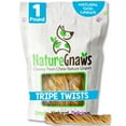 thumbnail image 1 of Nature Gnaws Beef Tripe Twists Dog Chews, 1 lb., 1 of 7