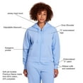thumbnail image 4 of Champion Women's Fleece Full-Zip Jacket, 4 of 7