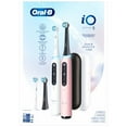 thumbnail image 2 of Oral-B iO Series 5 Gum & Sensitive Care Electric Toothbrush, White & Pink, 2 pk., 4 Brush Heads, 2 of 8