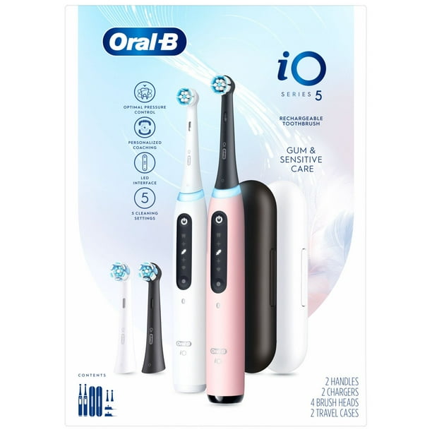 Oral-B iO Series 5 Gum & Sensitive Care Electric Toothbrush, White