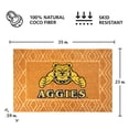 thumbnail image 3 of Logo Brands North Carolina A&T Aggies Coir Outdoor Mat, 3 of 3