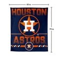 thumbnail image 7 of Logo Brands Houston Astros 60"x70" Super Plush Blanket, 7 of 7