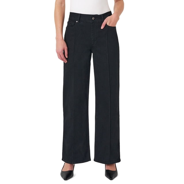 Sam Edelman Women's Pintuck Wide Leg Jean