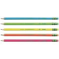 thumbnail image 4 of Ticonderoga Pre-Sharpened Pencil, 2.2 mm, HB (#2), Black Lead, Neon Assorted Barrel Colors, 18/Pack, 4 of 4
