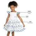 thumbnail image 5 of Counting Daisies Toddler Girls Woven Dress, 5 of 9