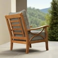 thumbnail image 3 of Sonoma Lane Catalina Teak Sofa Set with Sunbrella Fabric, 5pc, 3 of 12