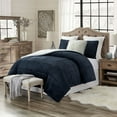thumbnail image 2 of Swift Home 3-Piece Reversible Faux Fur Sherpa Comforter Set, Assorted Sizes, 2 of 6