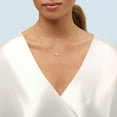 thumbnail image 11 of Three Bead Pendant Necklace and Drop Earrings Set in 14K Gold, 11 of 12
