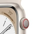 thumbnail image 3 of Apple Watch Series 8 GPS + Cellular 41mm Aluminum Case with Sport Band and Band Size, 3 of 10