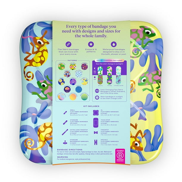 Welly Assorted Color Changing Bandage Kit, 120 ct. - Samsclub.com