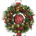 thumbnail image 5 of Member's Mark Pre-Lit 3 Wreath Door Hanger, 5 of 5