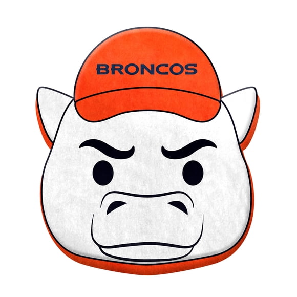 Logo Brands Denver Broncos Puff Pillow