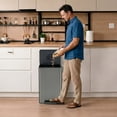 thumbnail image 5 of Simpli-Magic Infinity Edge 50 Liter / 13.2 Gallon Rectangular Step Trash Can, Hands-Free Soft-Close Lid, Premium Fingerprint-Resistant Finish for Kitchen and Recycling, Choose Color, 5 of 6