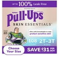 thumbnail image 1 of Pull-Ups, Skin Essentials Training Pants for Boys, Sizes 2T - 5T, 1 of 11