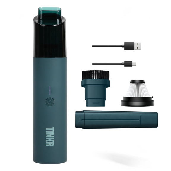 TINKR Mini Cordless Handheld Vacuum with USB-C Charging