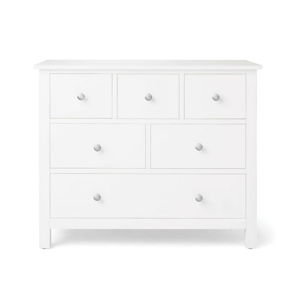 Member's Mark Tatum Collection 6-Drawer Dresser, White:- White Member's Mark Tatum Collection 6-Drawer Dresser, White:- White