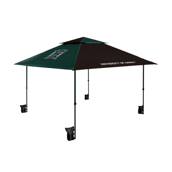 Logo Brands Hawaii Rainbow Warriors 12'x12' Canopy
