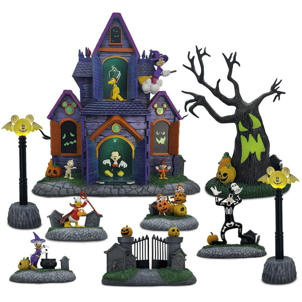 【B.B.Sさん専用】Disney Halloween Village Disney Pre-Lit Animated Halloween Village, 9 pc. - Samsclub.com