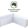 thumbnail image 9 of The Organic Garden Co Hakea 4' x 4' x 1' Metal L Shape Garden Bed, 9 of 9
