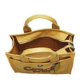 thumbnail image 6 of Coach Canvas Cargo Tote Bag, Yellow Gold, 6 of 7