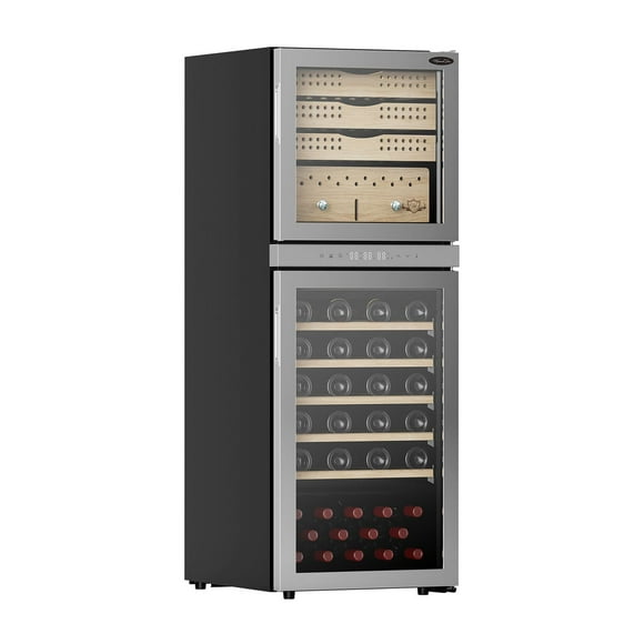 Havana Vino 2-in-1 Cigar Humidor & Wine Refrigerator