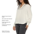 thumbnail image 4 of Express Women's Satin V-Neck Top, 4 of 7