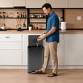 thumbnail image 2 of Simpli-Magic 50 Liter / 13.2 Gallon Step Trash Can with Soft-Close Lid, Hands-Free Foot Pedal, Built-In Odor Filter, Smudge Resistant Finish for Kitchen, Office, Dorm, Multiple Colors, 2 of 5