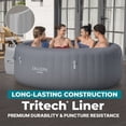thumbnail image 6 of SaluSpa Azores Energy-Efficient AirJet 3-5 Person Inflatable Hot Tub, 6 of 10
