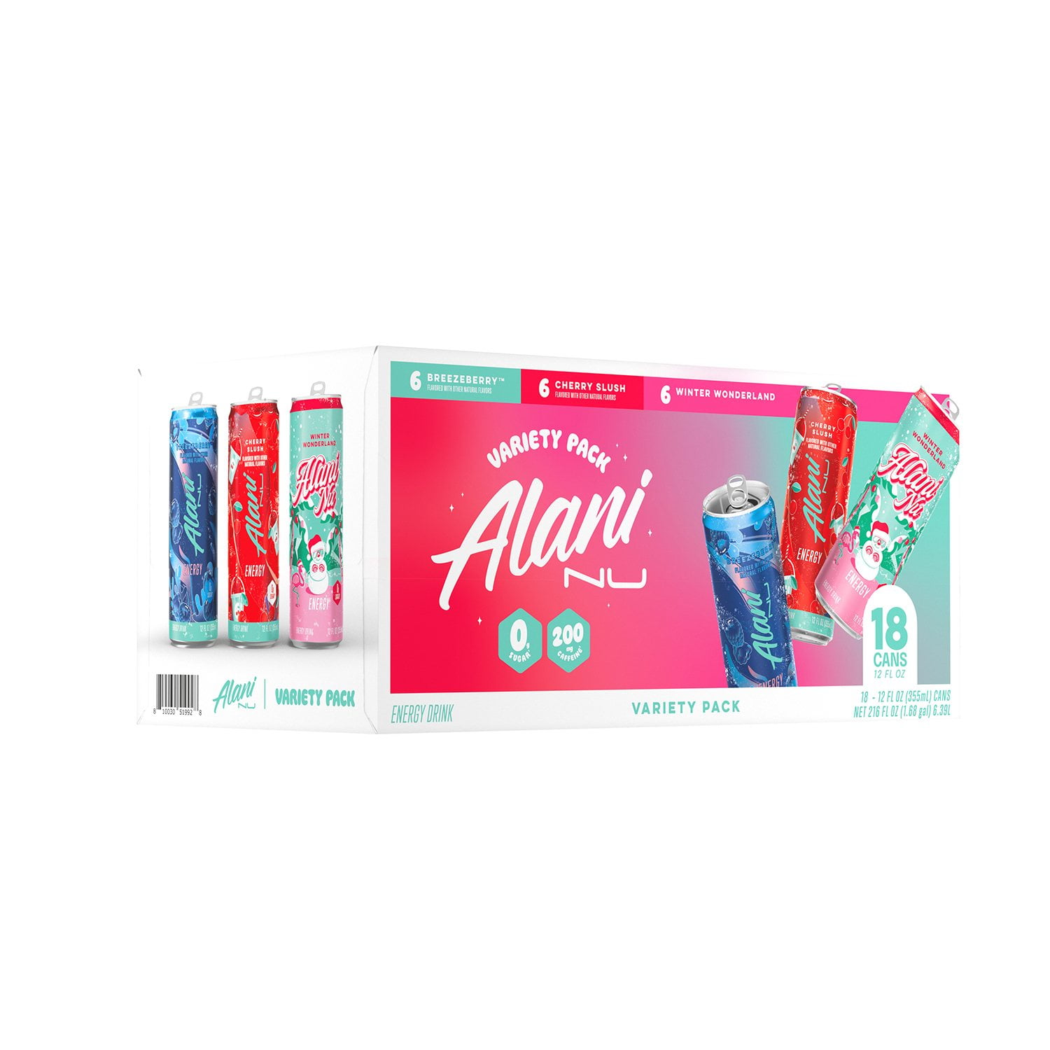 ※イチ※シュアリースザンヌ Alani Nu Energy Winter Variety Pack, 12 fl. oz., 18 pk. - Samsclub.com