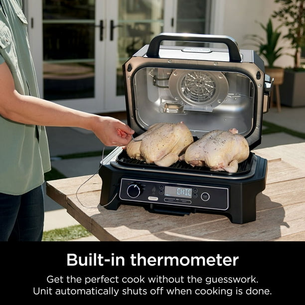 Ninja Woodfire® Pro 4-in-1 XL Outdoor Grill & Smoker with Built-in
