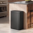 thumbnail image 8 of EKO Matte Stainless Steel Motion Sensor Kitchen Trash Can 13.2 Gallon, 8 of 9