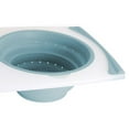 thumbnail image 3 of Dexas 2-Pack Over the Sink Strainer and Chop & Scoop Cutting Board, Choose Color, 3 of 5