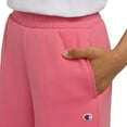 thumbnail image 5 of Champion Girls Logo Fleece Wide Leg Sweatpant, 5 of 8