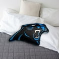 thumbnail image 2 of Logo Brands Carolina Panthers XL Puff Pillow, 2 of 5
