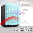 thumbnail image 4 of Lanbo 24 Inch 51 Bottle Wine Cooler Fridge, 4 of 15