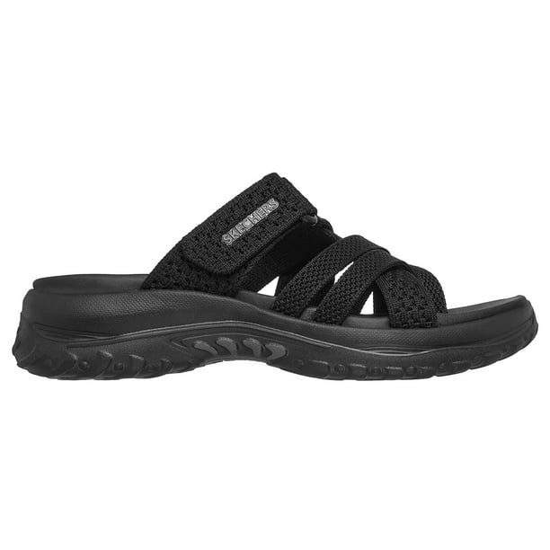 skechers ladies dress sandals Amazon.com | Skechers Women's 600 Spikeless Golf Sandal, Navy/White, 5