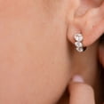 thumbnail image 6 of Lab Created Oval Diamond 0.96 CT. T.W Earrings in 14K Gold, 6 of 6