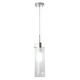 thumbnail image 1 of Globe Electric Sydney 1-Light Polished Chrome Glass Pendant with LED Bulb, 1 of 8