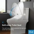 thumbnail image 17 of OVE Decors Felix Two-Piece Elongated Dual Flush Ceramic Toilet with Soft Close Toilet Seat, 17 of 22