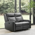 thumbnail image 8 of Rhodes 3-Piece Leather Manual Reclining Set, Assorted Colors, 8 of 23