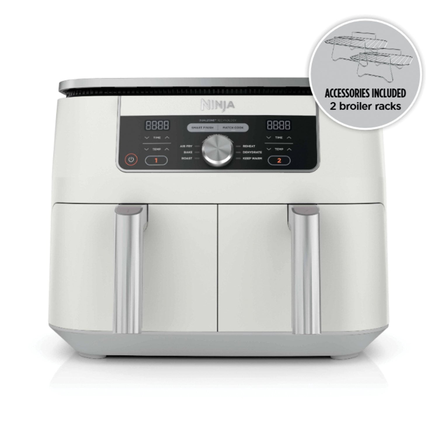 Ninja Foodi 6-in-1, 8-Quart 2 Basket Air Fryer with DualZone