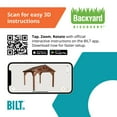 thumbnail image 10 of Backyard Discovery Cedar 12' x 12' Gazebo with PowerPort, 10 of 10