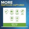 thumbnail image 3 of Filtrete Allergen Dust and Pollen Filter, MPR 700 MERV 8, Electrostatic Air Filter, 8 Pack, 3 of 8