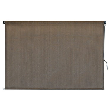 Cordless Outdoor Sun Shade with Removeable Pole - Basalt
