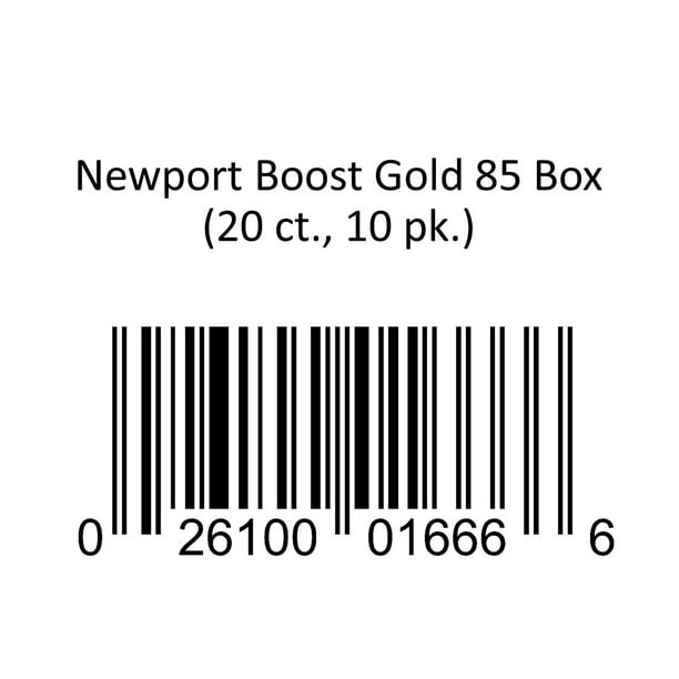 Newport Boost Gold 85 Cigarettes Box 20 ct., 10 pk