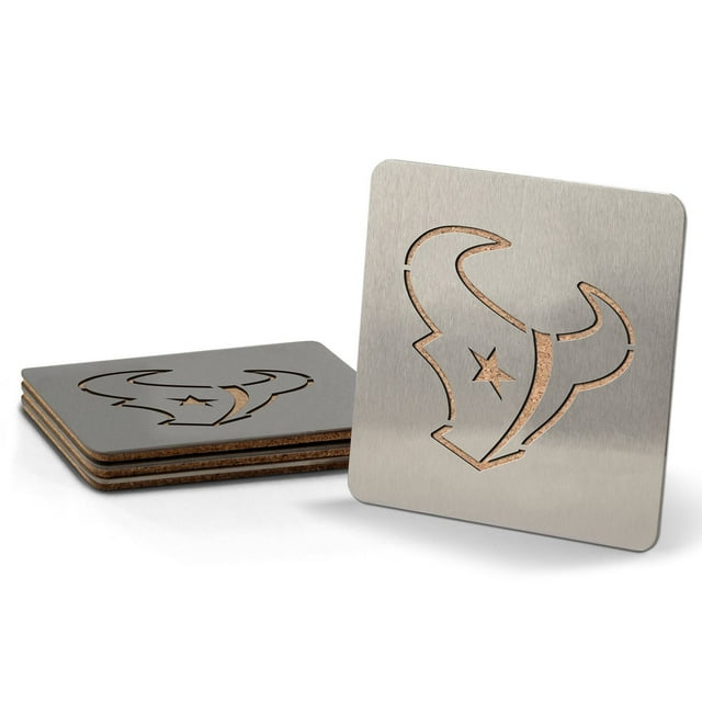YouTheFan NFL 4 pk. Coasters, Assorted Teams