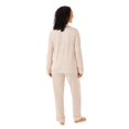 thumbnail image 1 of DreamMark Women's 2-Piece Notch Collar Pajama Set, 1 of 9