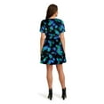 thumbnail image 4 of French Connection Women's Velvet Mini Dress, 4 of 16